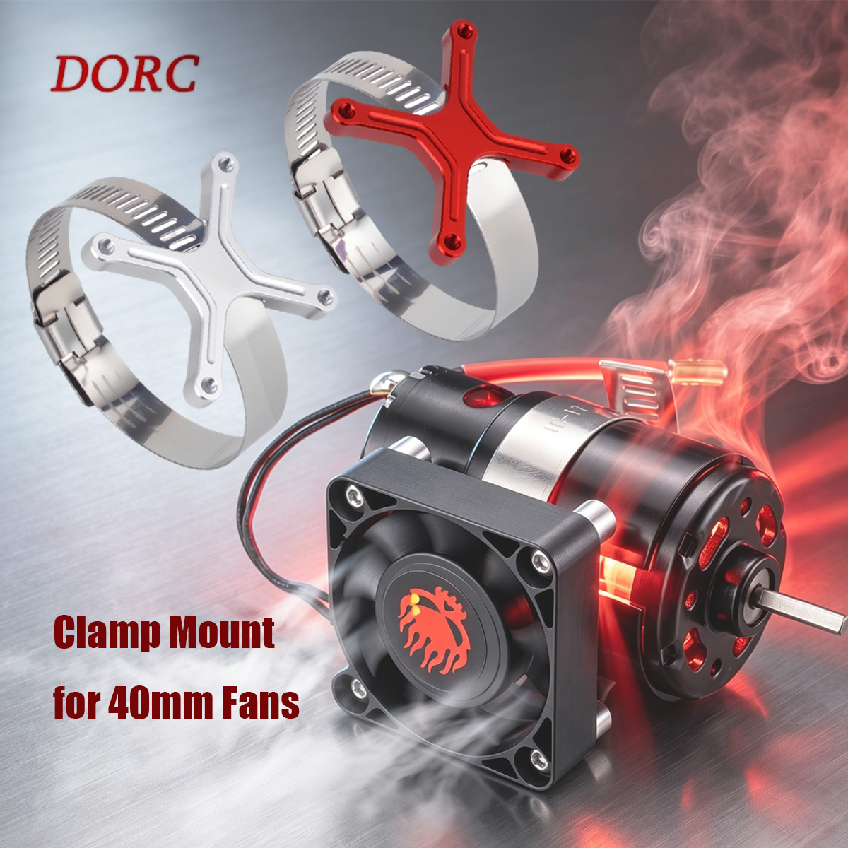 Rc Hobby Motor - 범용 조정 가능한 팬 마운트 30-49mm