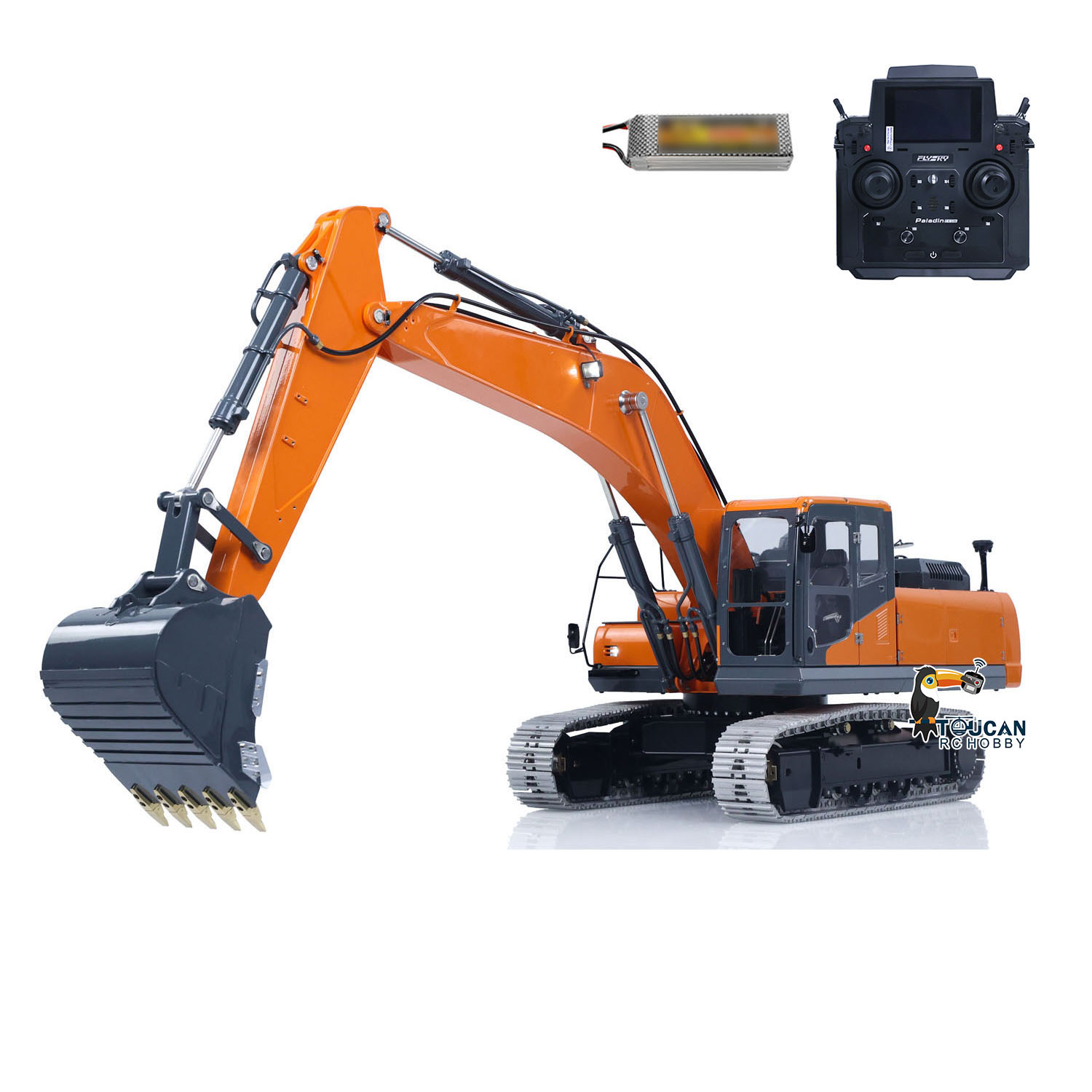 Rc Excavator Hobby - DX350LC LESU 1/14 RC 유압 굴삭기