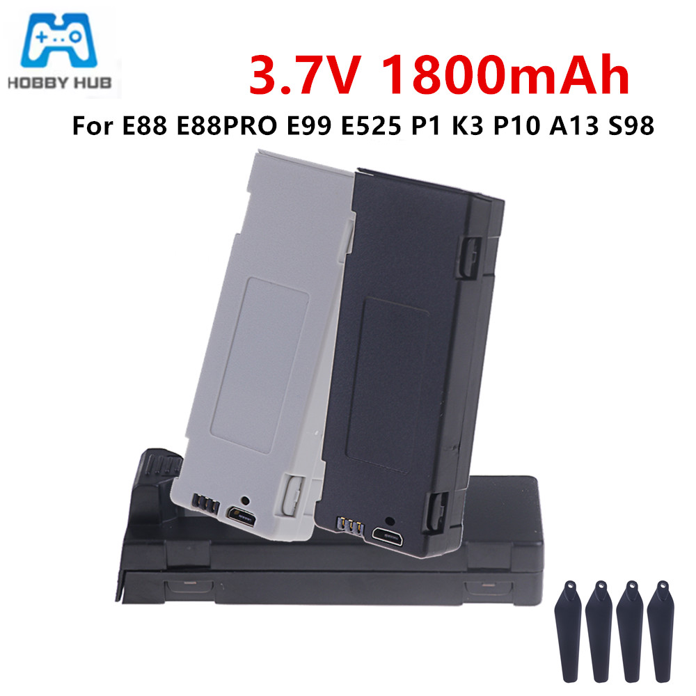 Rc Hobby Charger - E88 배터리 충전식 배터리 3.7V 1800mAh