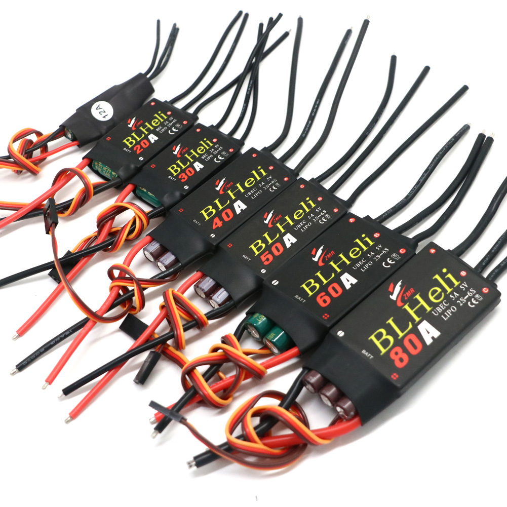 Rc Hobby Car - BLHeli 브러시리스 ESC 80A 12A 20A