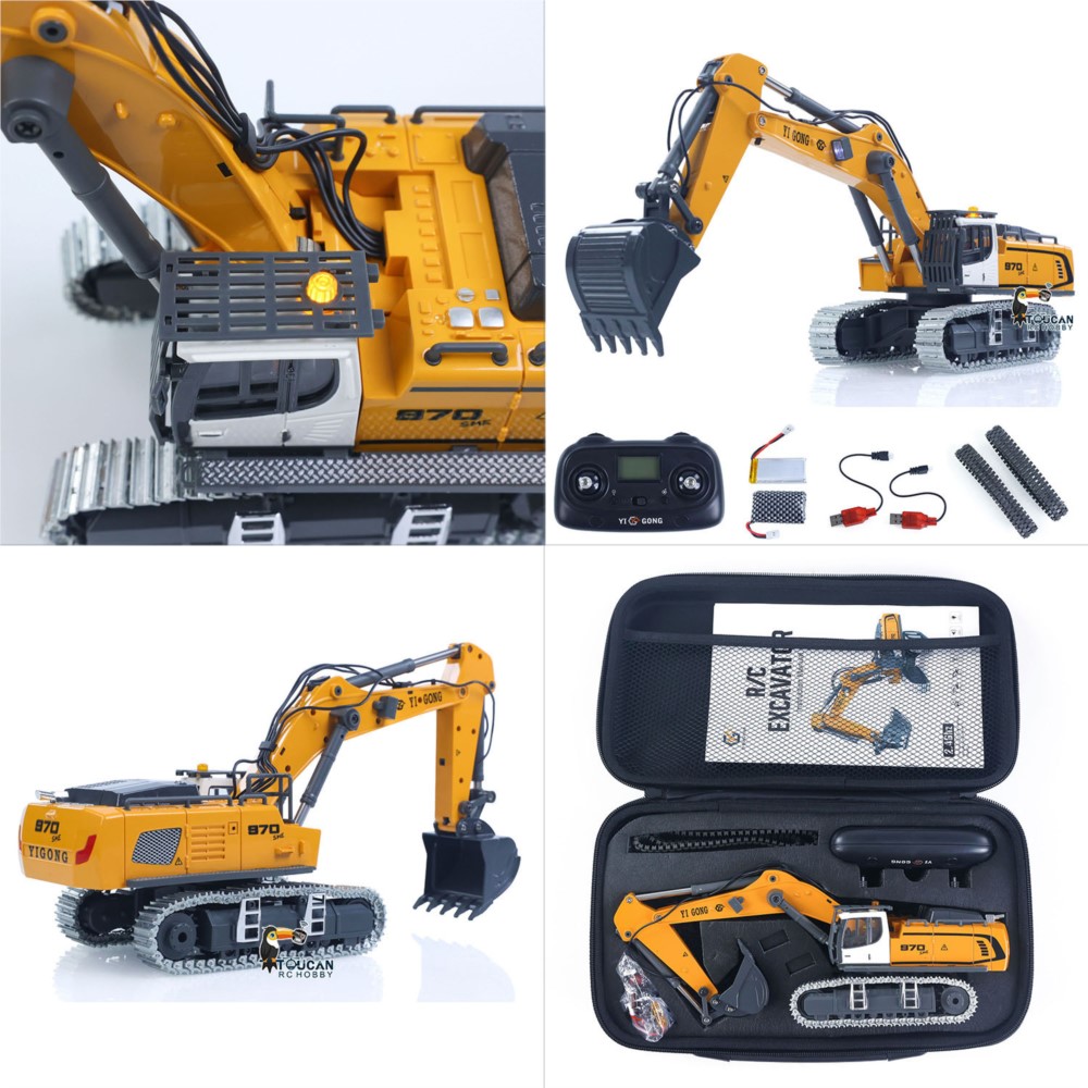 1/50 신형 미니 CUT 970 RC 굴삭기 무선 조 - Rc Excavator Hobby 리뷰 및 가격