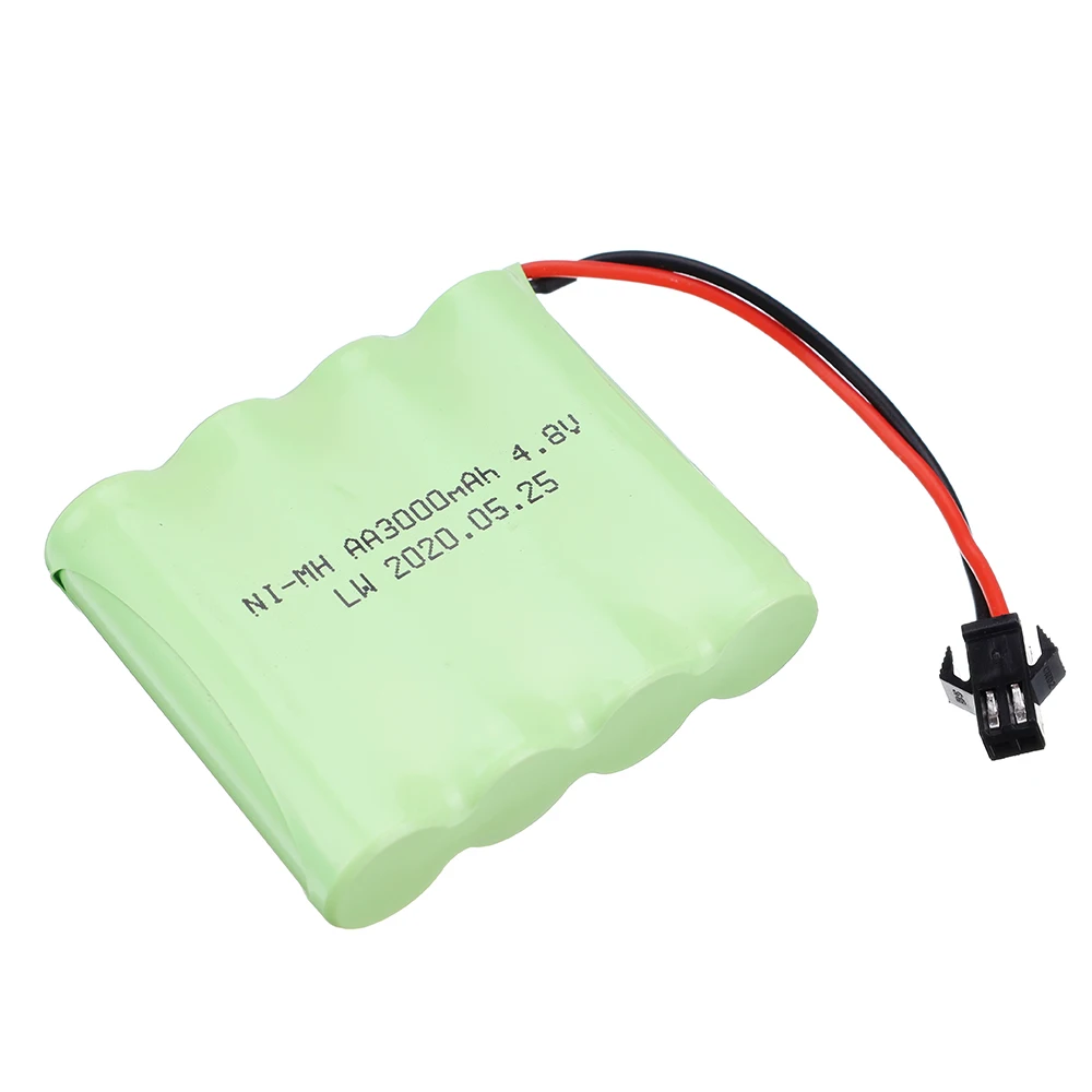 충전식 NiMH 4.8V 3000mAh 배터리 팩 AA - Rc Hobby Charger 리뷰 및 가격