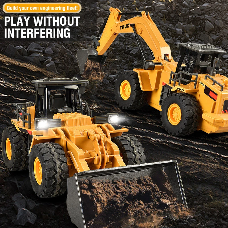 2.4G 합금 원격 조종 굴착기 불도저 덤프트럭 엔지니 - Rc Excavator Hobby 리뷰 및 가격