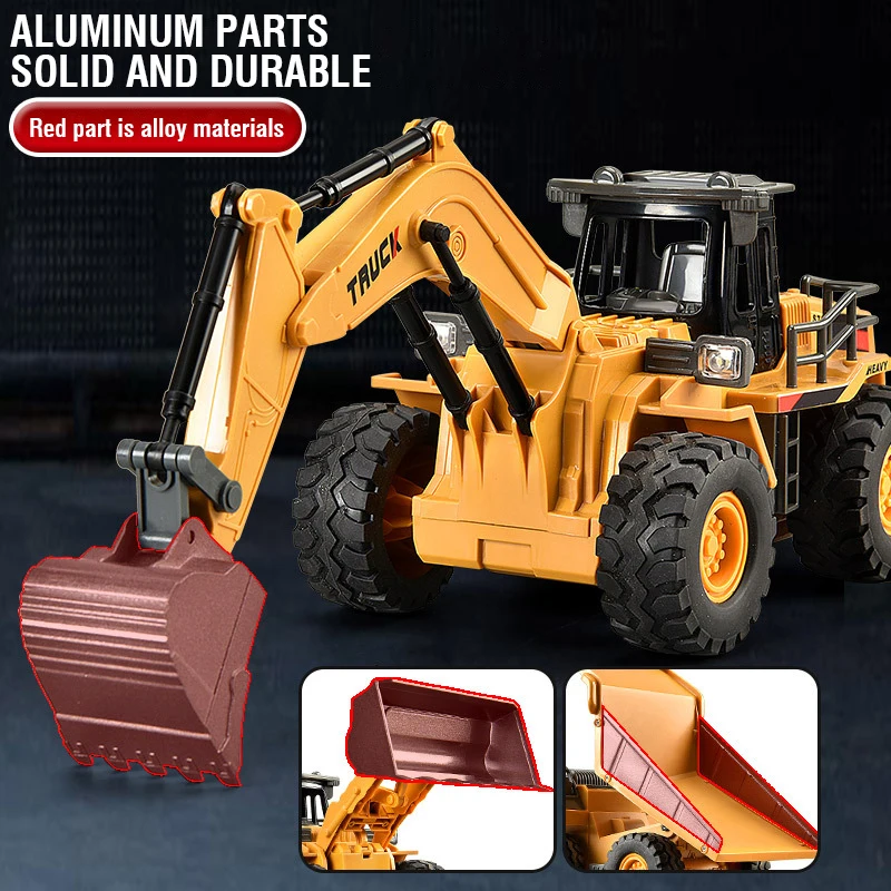 2.4G 합금 원격 조종 굴착기 불도저 덤프트럭 엔지니 - Rc Excavator Hobby 리뷰 및 가격