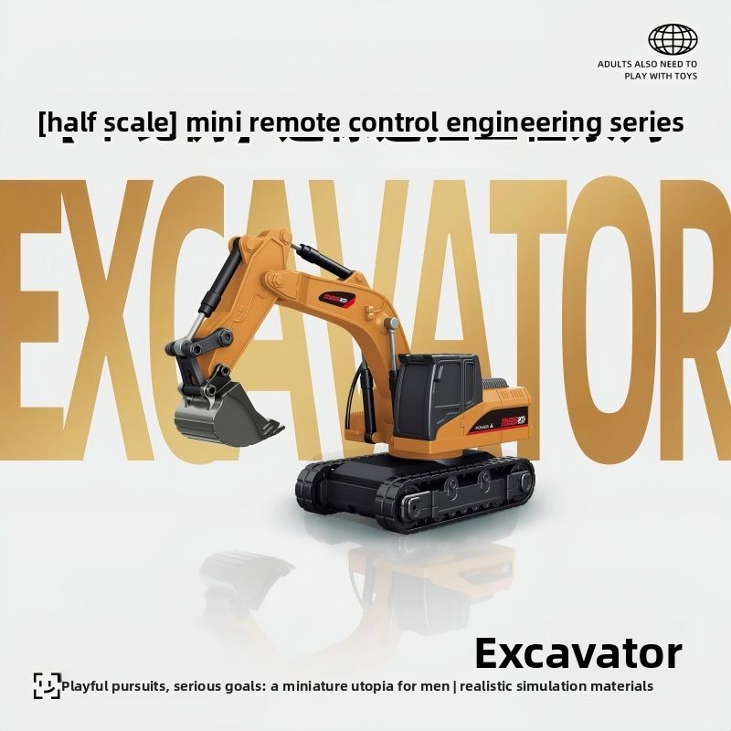 1:64 금속 RC 엔지니어링 자동차 세트, 광산 트럭 - Rc Excavator Hobby 리뷰 및 가격