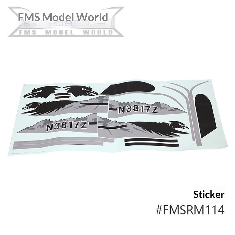 FMS RC 비행기 데칼 1700mm PA-18 수륙양 - Rc Hobby Car 리뷰 및 가격