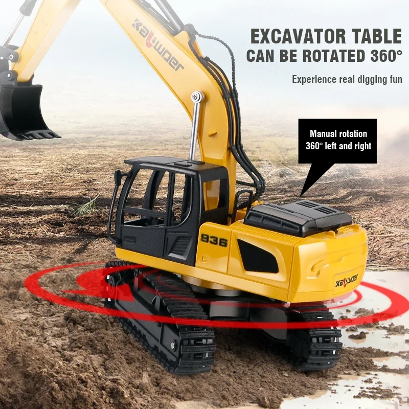 Huina Rc 굴삭기 1/24 9Ch 원격 제어 자동 - Rc Excavator Hobby 리뷰 및 가격