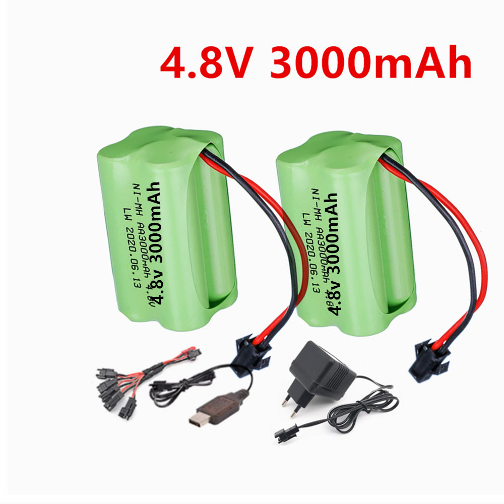 4.8V 3000mAh 충전식 배터리 및 충전기 (RC - Rc Hobby Charger 리뷰 및 가격