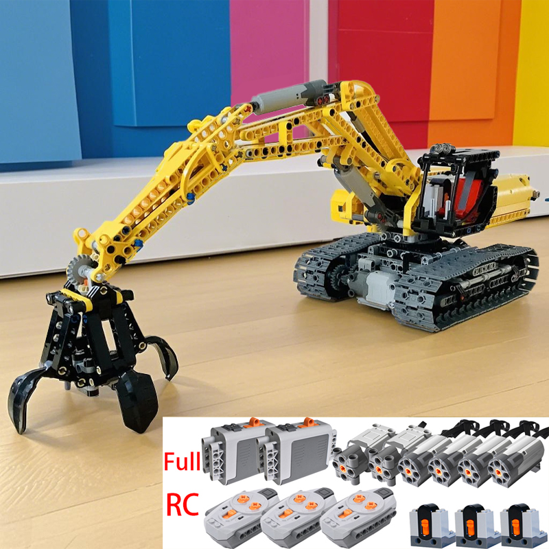 MOC 굴삭기 풀 RC 버전 테크니컬 42006 굴삭기 - Rc Excavator Hobby 리뷰 및 가격