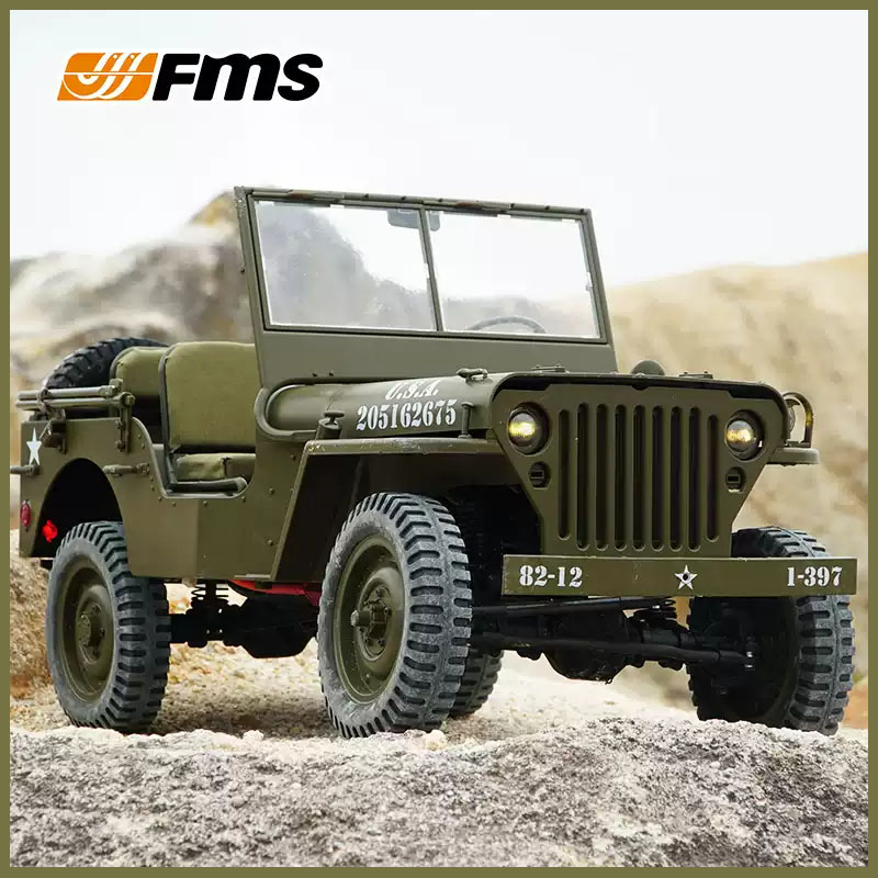 FMS 1/6 클라이머 1941 윌리스 MB 스케일러  - Rc Hobby Factory 리뷰 및 가격